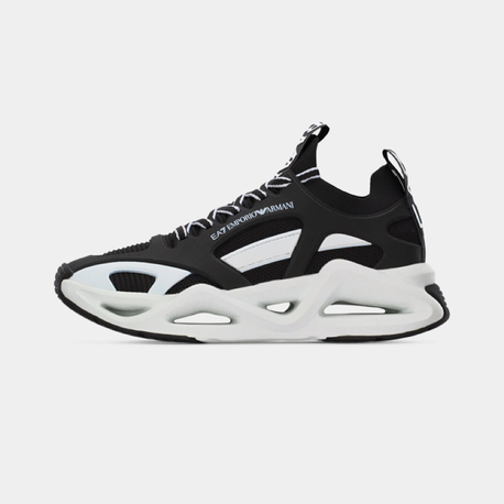 EA7 Emporio Armani Infinity Black White Sneakers