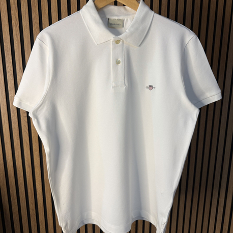 G4nt Polo Yaka Ekru Tam Kalıp !