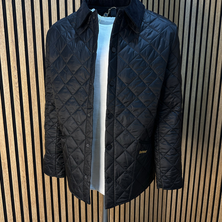 Barbour Mont Ceket Siyah Geniş kalıp !