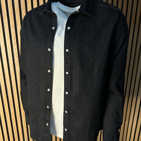 AllSaints TAM Kalıp KOT Gömlek