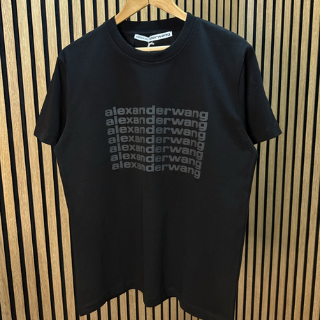 Wang Siyah Tshirt Tam Kalıp !