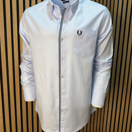 Fred P. Slim Fit Gömlek Oxford Mavi