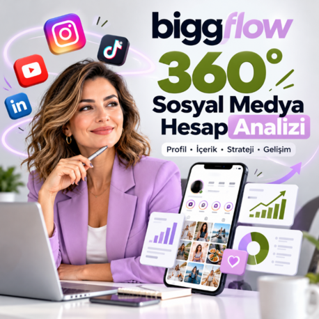 Biggflow 360° Sosyal Medya Hesap Analizi