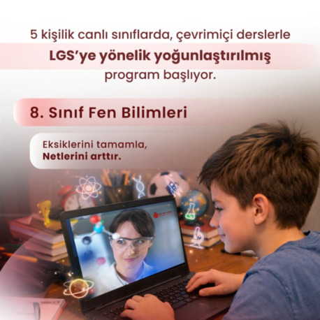 Yoğunlaştırılmış LGS Fen Bilimleri Kursu