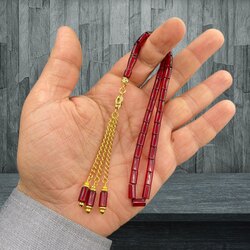 MİKRO GÜMÜŞ KAPLAMA PÜSKÜLLÜ ATEŞ KEHRİBAR TESBİH