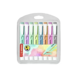 STABİLO FOSFORLU KALEM SWİNG 8 PASTEL RENK