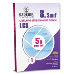 ÖZDEBİR LGS 5 Lİ SINAV SETİ