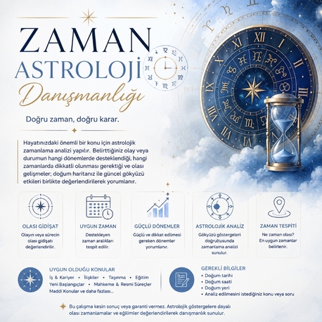 Zaman Astrolojisi Danışmanlığı