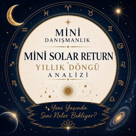 MİNİ YILLIK DÖNGÜ ANALİZİ (SOLAR RETURN)