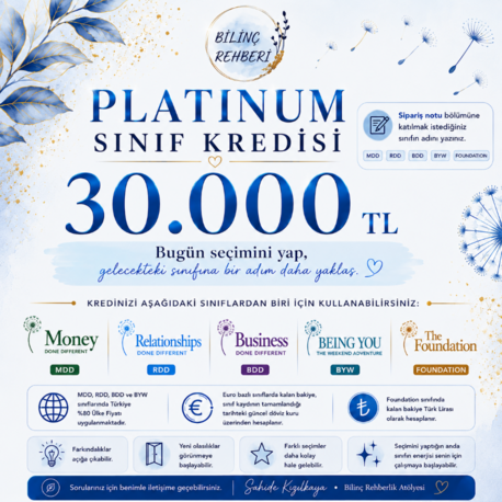 Platinum Sınıf Kredisi → 30.000