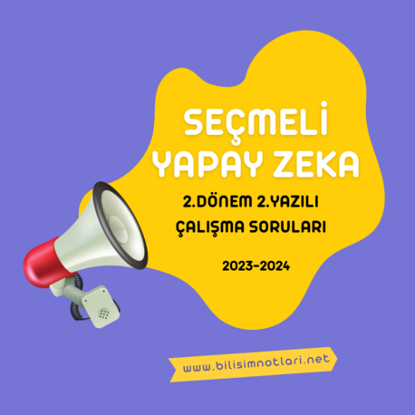 Yapay Zeka Çalışma Soruları-2