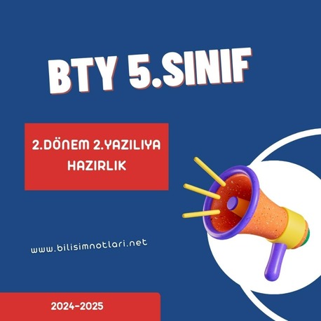 BTY 5. SINIF SINAVA HAZIRLIK