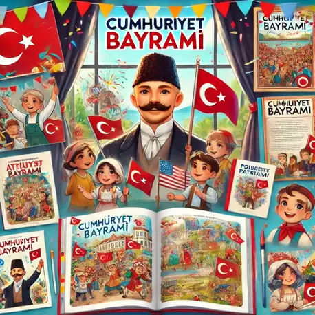 Cumhuriyet Bayramı İçin Materyaller (85 den Fazla Etkinlik Kağıdı)