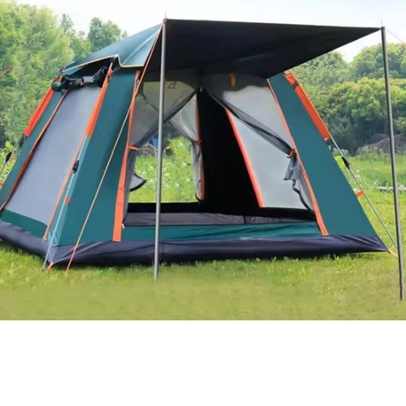8 Kisilik Otomatik Kamp Çadır 240x240x156cm Dayanıklı Piknik Cadır Cantalı Su Geçirmez