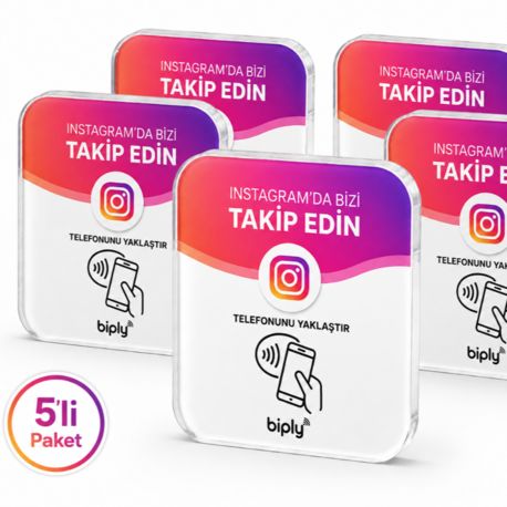 Biply İnstagram Yorum Toplayıcı 5'li Paket