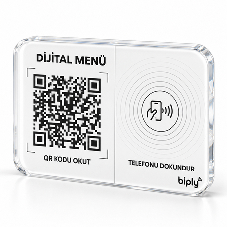 Biply QR+NFC Menü