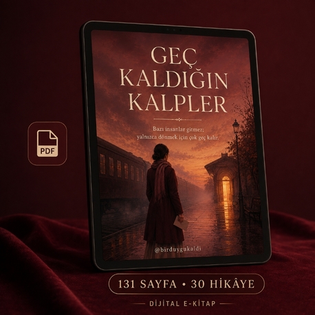 Geç Kaldığın Kalpler – 30 Duygusal Hikâye | E-Kitap