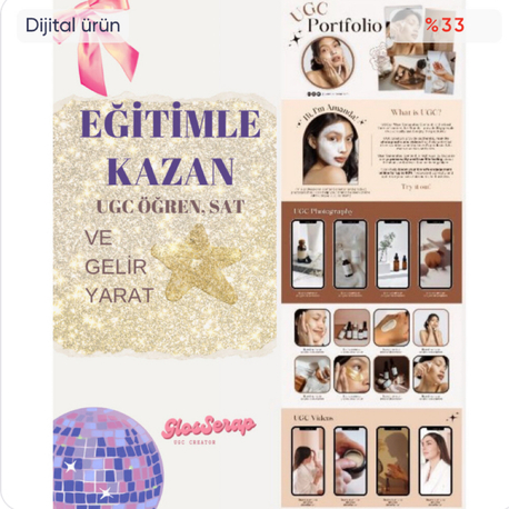 DETAYLI UGC PARTNER EĞİTİMİ + MENTÖRLÜK
