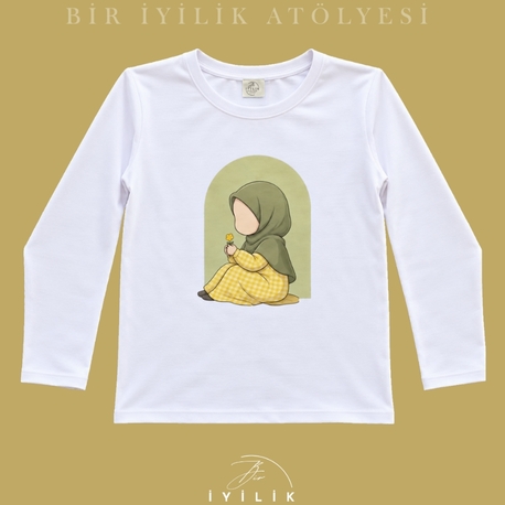 "Limon Çiçeği" Özel Tasarım Tişört