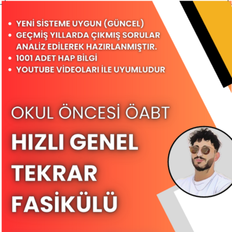 OKUL ÖNCESİ ÖABT - HIZLI GENEL TEKRAR FASİKÜLÜ - BAŞUCU KİTABI (2026)