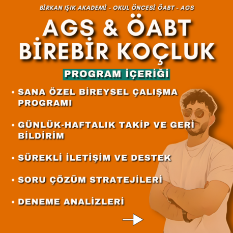 BİREBİR KOÇLUK AGS ve ÖABT - Birkan IŞIK (2027)