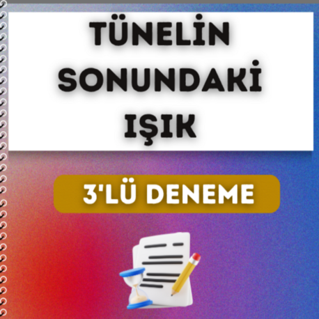 OKUL ÖNCESİ ÖABT 3 ADET DENEME - Tünelin Sonundaki Işık Serisi