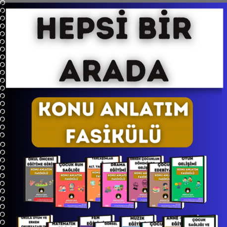 OKUL ÖNCESİ ÖABT TÜM DERSLER KONU ANLATIM FASİKÜLÜ (2027) (Tüm Fasiküller Bir Arada)