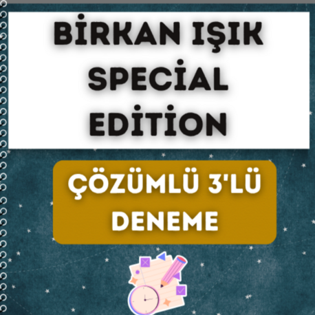 OKUL ÖNCESİ ÖABT 3 ADET TAMAMI ÇÖZÜMLÜ DENEME - Birkan Işık Special Edition (2026)