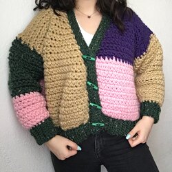 Chunky hırka