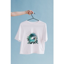 Su Karakteri Oversize Tişört Unisex