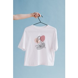 Silüet Oversize Tişört Unisex