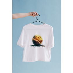 Planet Oversize Tişört Unisex