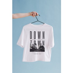 Down Town Oversize Tişört Unisex