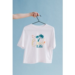 Beach Life Oversize Tişört Unisex