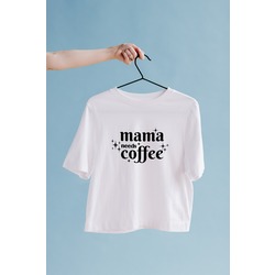Mama Needs Coffee Oversize Tişört Unisex