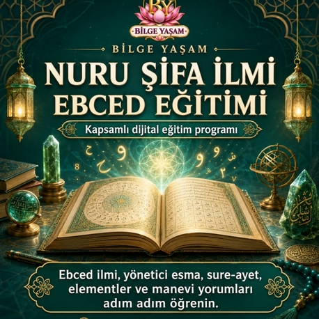 Online Nuru Şifa İlmi Ebced Eğitimi
