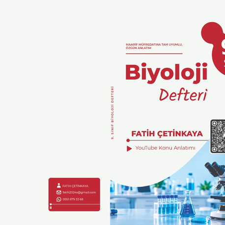 Fatih Çetinkaya 9. Sınıf Biyoloji Defteri