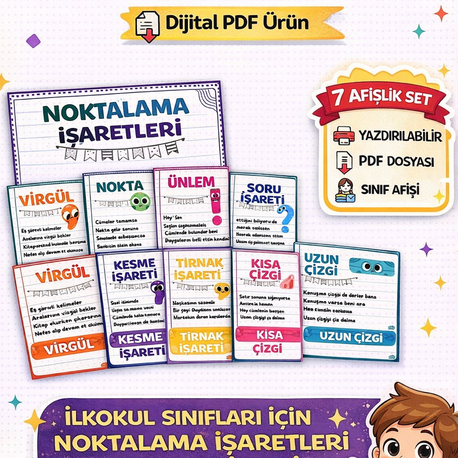 NOKTALAMA İŞARETLERİ - DİJİTAL ÜRÜN
