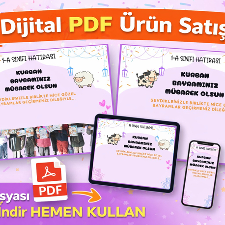 KURBAN BAYRAMI HATIRASI- DİJİTAL ÜRÜN