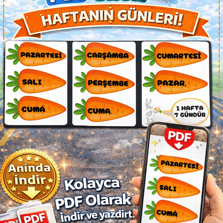 HAFTANIN GÜNLERİ - DİJİTAL ÜRÜN