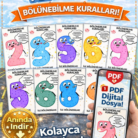 BÖLÜNEBİLME KURALLARI - DİJİTAL ÜRÜN