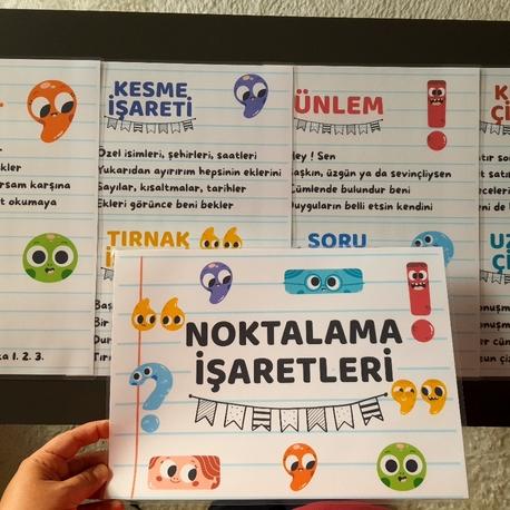 NOKTALAMA İŞARETLERİ A5 BOY