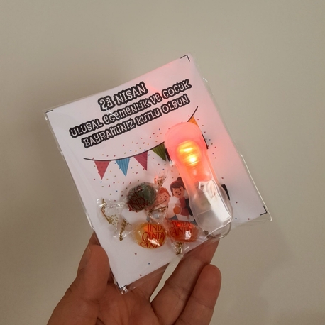 10'LU IŞIKLI KAYKAY 23 NİSAN 
