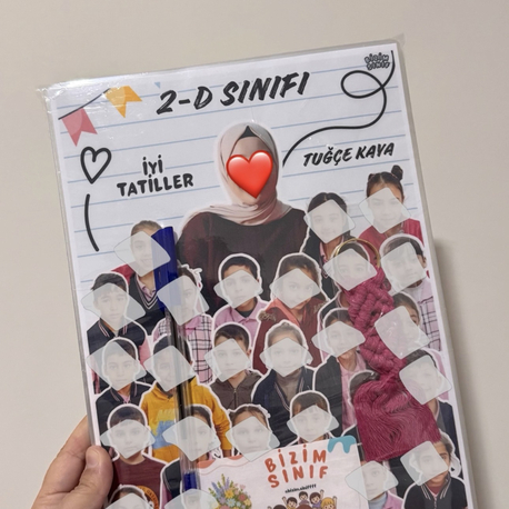 10'LU SINIF POSTERİ A4 BOY