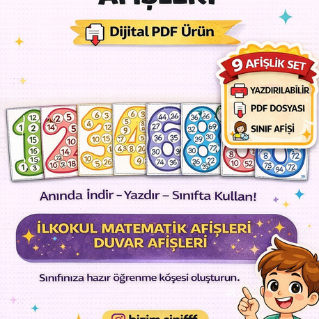 RİTMİK SAYMALAR - DİJİTAL ÜRÜN