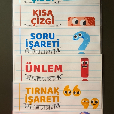 NOKTALAMA İŞARETLERİ A4 BOY