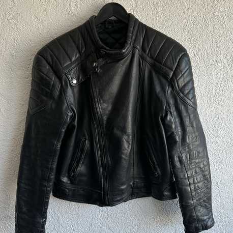 Vintage Biker Deri Ceket
