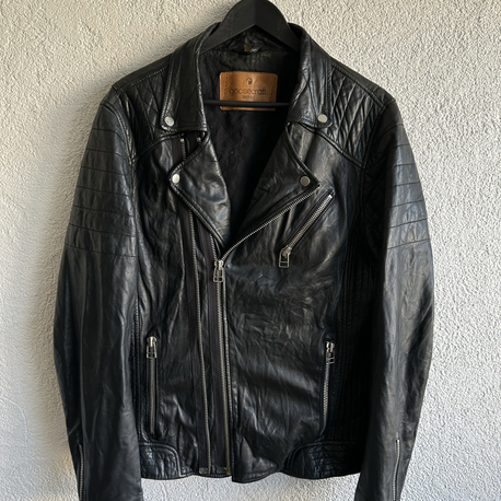 Vintage Goosecraft Biker Deri Ceket