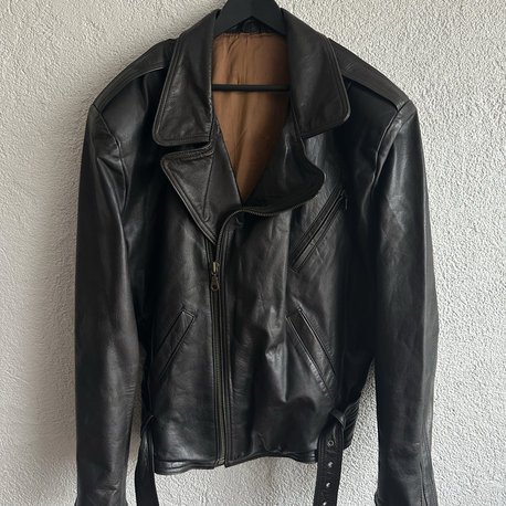 Vintage Biker Deri Ceket