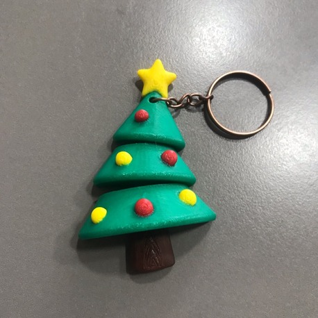 Yeni Yıl Çam Ağacı Anahtarlık